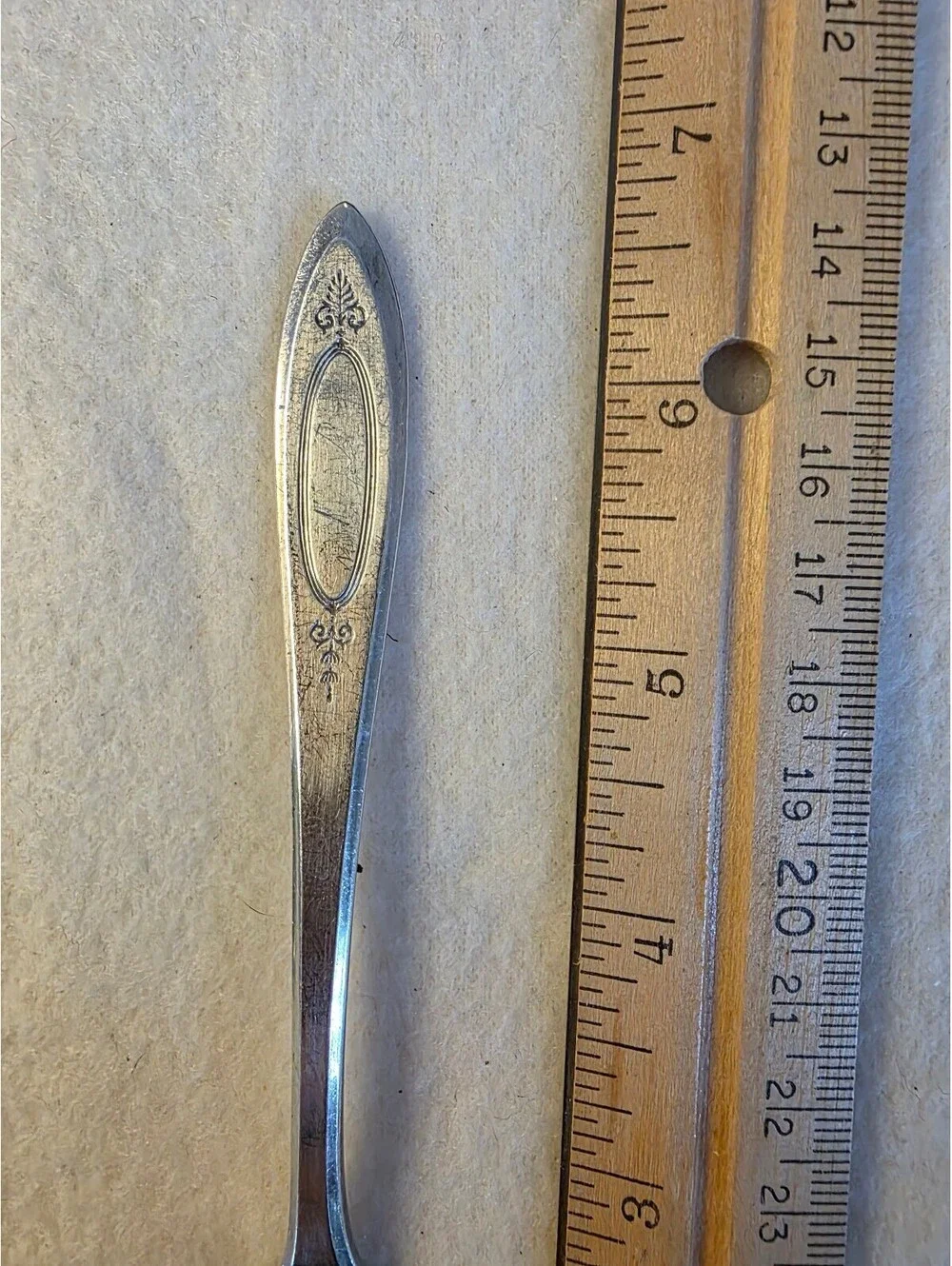Oneida Community Plate Adam 1917 Silverplate Luncheon Fork 7 Inch